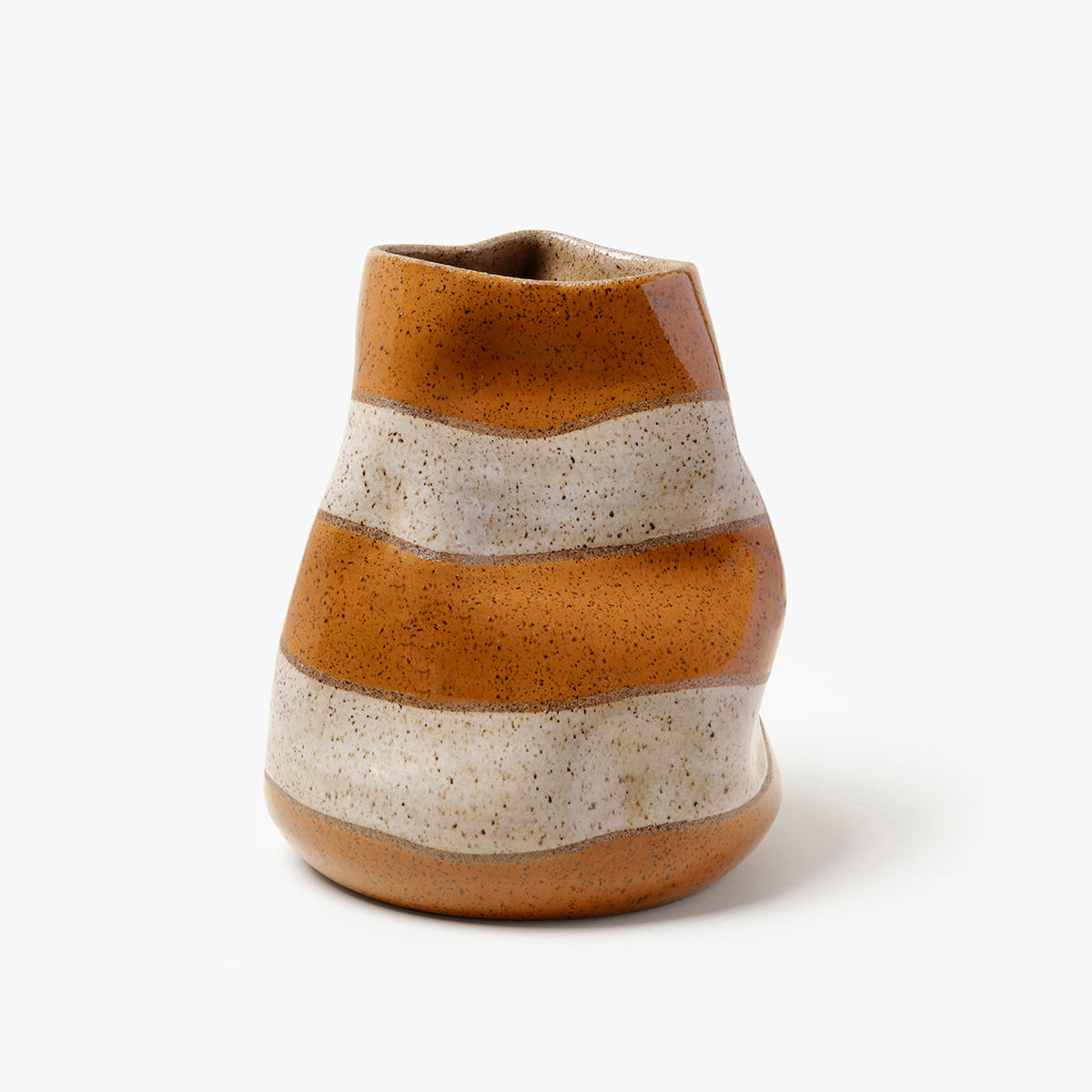 Vaso Lolla Stripes - Caramelo