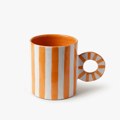 Caneca Gisa - Laranja Neon