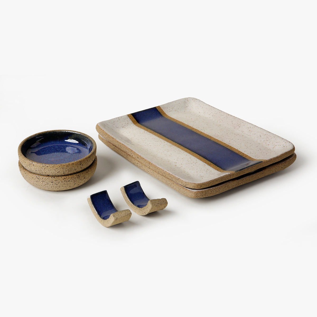 Set Sushi Tokyo Stripes - Off/Blue