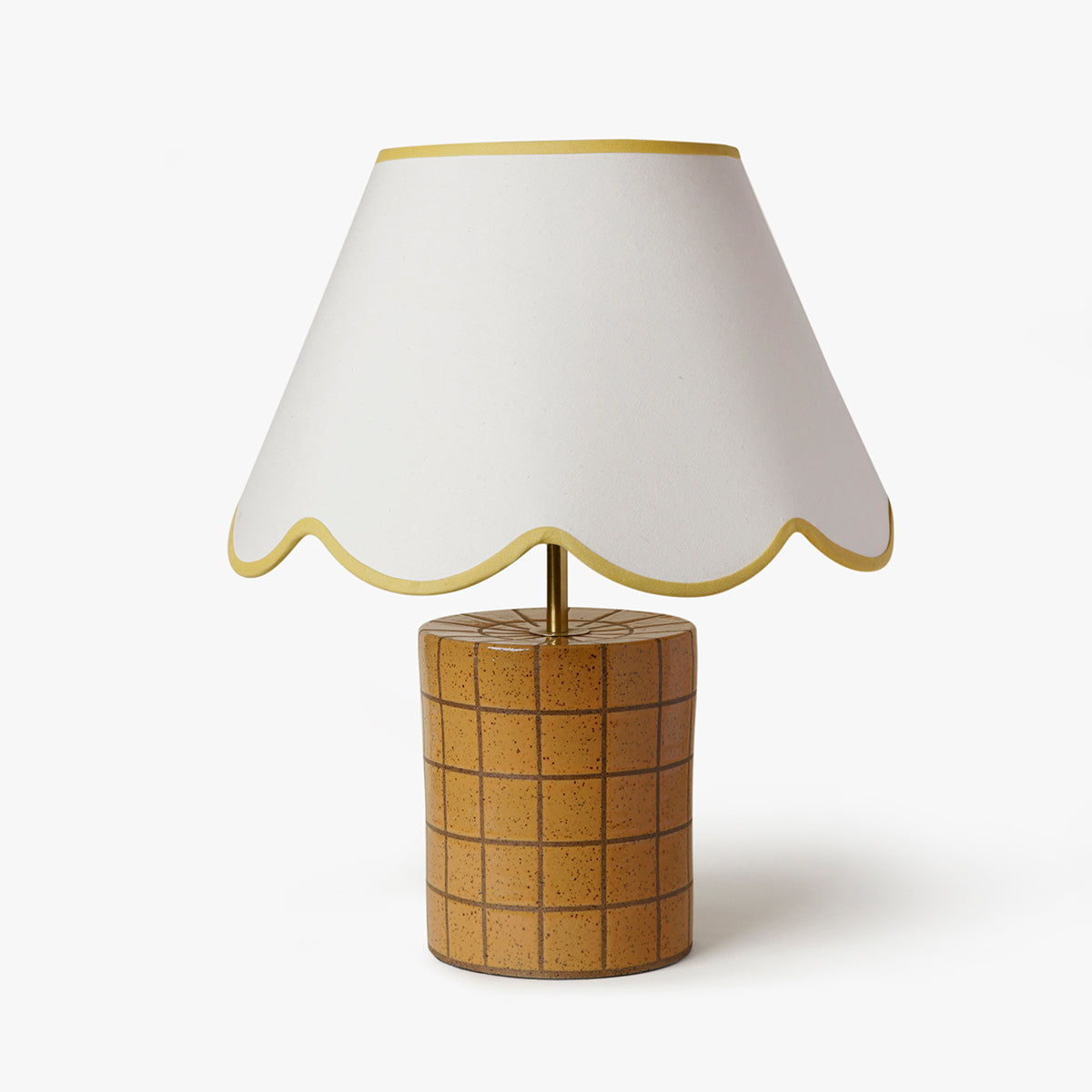 Abajur Lica Chess Mustard